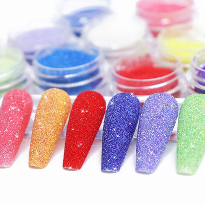 Añade brillo a tus uñas con el brillo de belleza de uñas de dama y el arte de uñas de brillo de azúcar