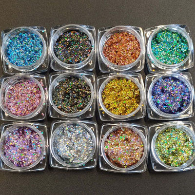 Impresión OEM/ODM 1 kg Bolsa de paquete Holográfico de banda de polvo brillante para la distribución y los pedidos a granel