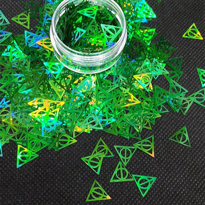 Stock de brillo de triángulo de Harry y Potter amigable con el PET en material ecológico