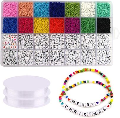 5000 pcs Perlas de acrílico para brazaletes 26 letras DIY Perlas Cadena Cadena de muslos para mujeres Gran serpiente colgantes Cadena de piernas Joyería corporal