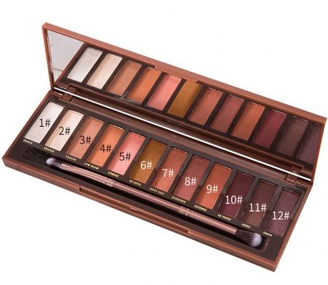 12-Color Perla Matte Jelly Eye Shadow Paleta de maquillaje para bodas Navidad Graduaciones Halloween y Día de la Madre ODM Suministro