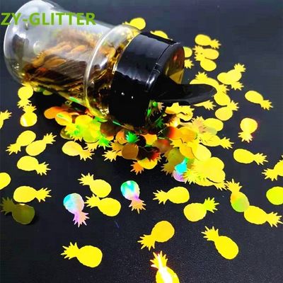 Suministros para fiestas Artesanía Brillo Formas de piña Pintura para niños Brillo Ananas Envasado en forma de 1 kg