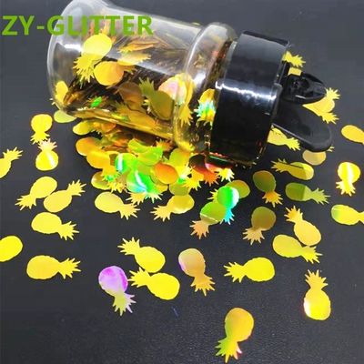 Suministros para fiestas Artesanía Brillo Formas de piña Pintura para niños Brillo Ananas Envasado en forma de 1 kg
