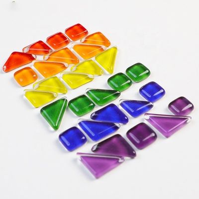 Decoraciones de plástico para las fiestas DIY Kit de arte para niños creativos hechos a mano Cristal libre de piedra de vidrio pintura de fondo de pared