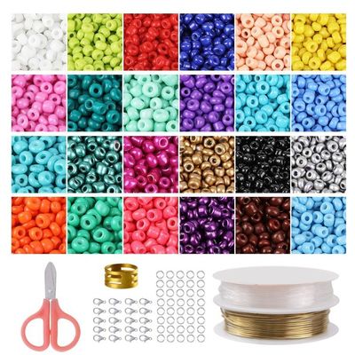 Forma redonda de Pascua Letras sueltas Conchas Perlas Joyería bricolaje Perlas alfabéticas Agujero horizontal Madera plástica Navidad Graduación