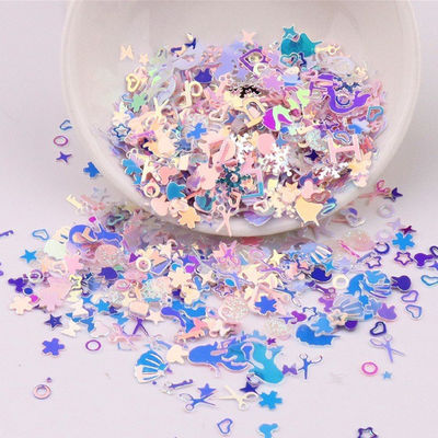 Tijeras de moda Concha de llave hueca Cuatro esquinas Glitter mezclas en forma de uñas Arte de uñas Ulises para uñas Gel de decoración para perro