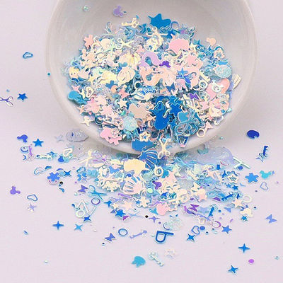 Tijeras de moda Concha de llave hueca Cuatro esquinas Glitter mezclas en forma de uñas Arte de uñas Ulises para uñas Gel de decoración para perro