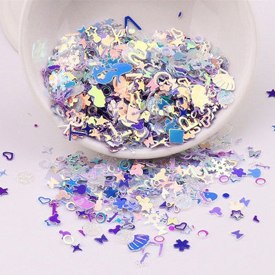 Tijeras de moda Concha de llave hueca Cuatro esquinas Glitter mezclas en forma de uñas Arte de uñas Ulises para uñas Gel de decoración para perro
