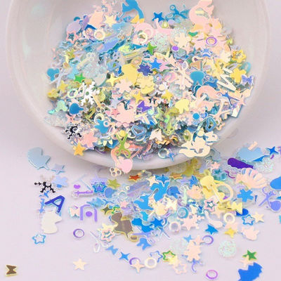 Tijeras de moda Concha de llave hueca Cuatro esquinas Glitter mezclas en forma de uñas Arte de uñas Ulises para uñas Gel de decoración para perro