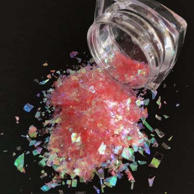 Excelente efecto de arte de uñas 2025 Irregulares Chunky Glitter Flakes Decoraciones Color brillante de caramelo para la ocasión de Navidad