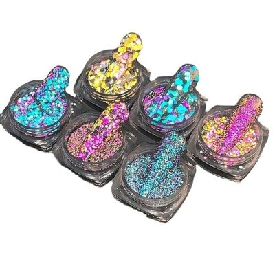 Salón de belleza profesional Pistas de uñas falsas con resistencia a altas temperaturas 180-200 ° C Arte brillante reflectante