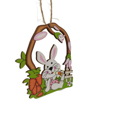 Niños de Pascua y collar de Pascua Souvenir Decoración del hogar colgante juguetes de feltro Pascua para niños