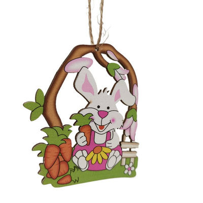 Niños de Pascua y collar de Pascua Souvenir Decoración del hogar colgante juguetes de feltro Pascua para niños