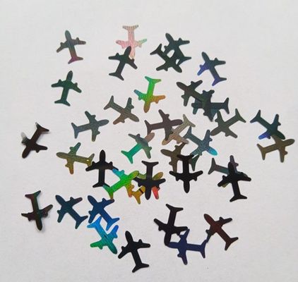 Profesionales Otros suministros de vacaciones 2025 en forma de avión Glitter forma de avión con 3D avión en forma de avión Glitter