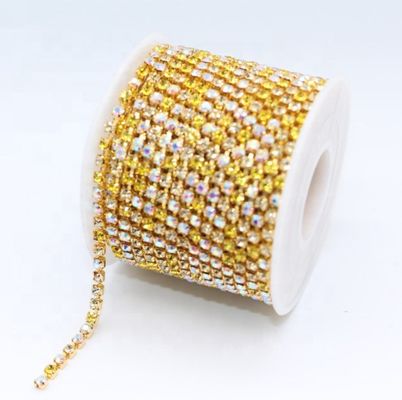 Miles de opciones ofrecidas Eco-amigable Ab Crystal Roll Fiestas caseras DIY Decorar con tela de vidrio Materiales plásticos Suministros