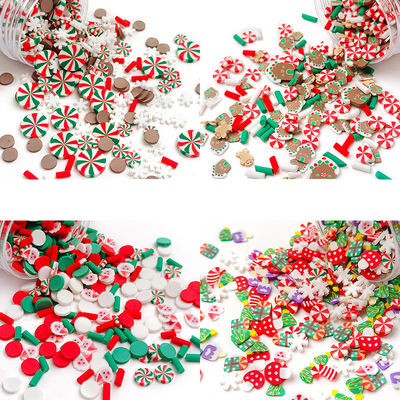 Las rebanadas de cerámica suave de Navidad hechas a mano Slimes perfectas para llenar y decorar su casa el día de Navidad