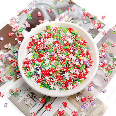 Las rebanadas de cerámica suave de Navidad hechas a mano Slimes perfectas para llenar y decorar su casa el día de Navidad