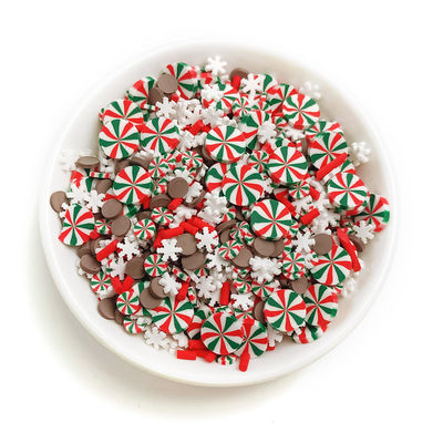 Las rebanadas de cerámica suave de Navidad hechas a mano Slimes perfectas para llenar y decorar su casa el día de Navidad