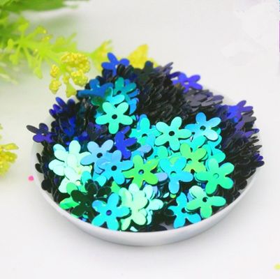 Agregue un poco de brillo a su graduación con la flor de secuena 3D Sesquins sueltos suministros de decoración de Navidad
