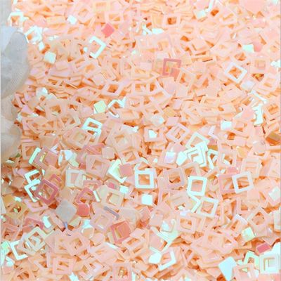 Transforma tus uñas con productos de belleza de uñas de colores plástico piezas cuadradas en blanco de seda piezas fluorescentes y más