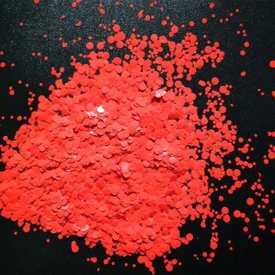 Excelente efecto de arte de uñas Rojo mate 1mm 2mm 3mm puntos brillante Polvo de poliéster para decoraciones de fiesta de graduación de Ramadán