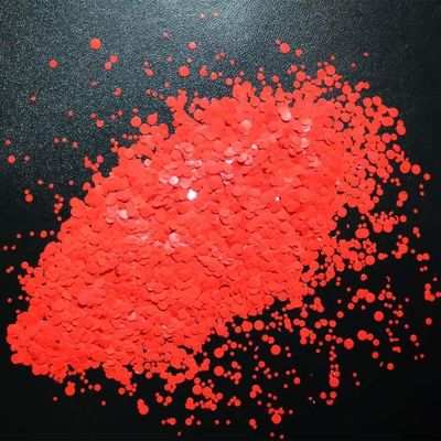 Excelente efecto de arte de uñas Rojo mate 1mm 2mm 3mm puntos brillante Polvo de poliéster para decoraciones de fiesta de graduación de Ramadán