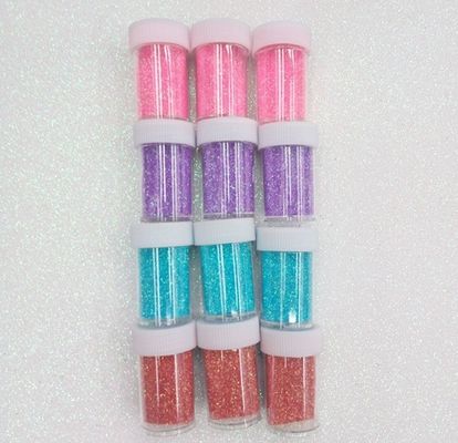 1/8'-1/500' Polvo de brillo decorativo en botella Perfecto para añadir un toque de glamour al arte de papel cartón