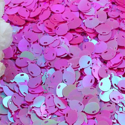 Balones de paletas metálicas de 10 mm de forma de globo de 12 pulgadas Paletas de brillo para productos de belleza para uñas