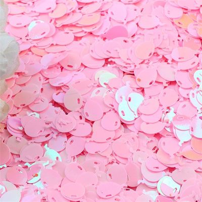 Balones de paletas metálicas de 10 mm de forma de globo de 12 pulgadas Paletas de brillo para productos de belleza para uñas