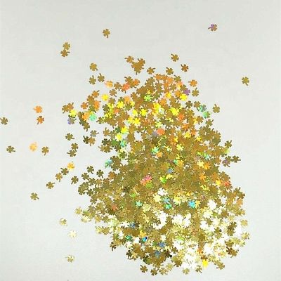 Otros suministros navideños Relámpagos de primavera en forma de trébol Pellizos de seda de poliéster Material de estilo artificial Embalaje en caja de PET