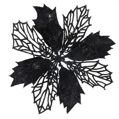 16CM Plastic Simulación Flor Decorativa Coronilla de Navidad Perfecto para bricolaje Decoraciones de Fiestas de Navidad colgantes