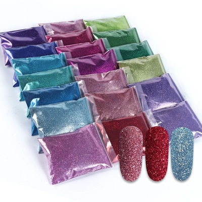 Excelente efecto de arte de uñas Brillos biodegradables Cosméticos con brillo biodegradable ecológico