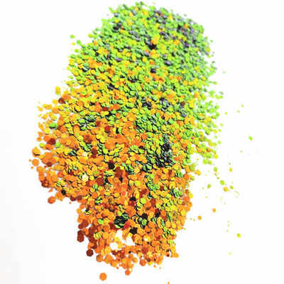 1 kg de brillo de color mezclado y cambiante camaleón polvo de brillo artesanal de poliéster en colores vibrantes para artesanía y bricolaje