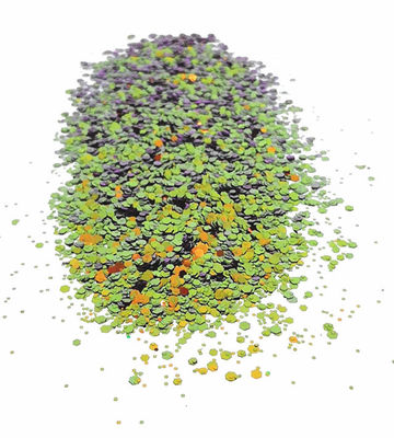 1 kg de brillo de color mezclado y cambiante camaleón polvo de brillo artesanal de poliéster en colores vibrantes para artesanía y bricolaje