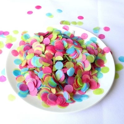 Confetti para la fiesta del día de San Valentín Confetti de papel 100% natural de tejido del corazón Eco-amigable y biodegradable