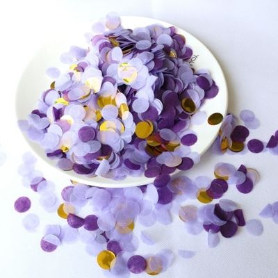Confetti para la fiesta del día de San Valentín Confetti de papel 100% natural de tejido del corazón Eco-amigable y biodegradable