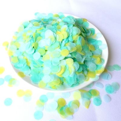 Confetti para la fiesta del día de San Valentín Confetti de papel 100% natural de tejido del corazón Eco-amigable y biodegradable