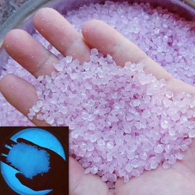 Partículas fluorescentes hechas a mano en piedras luminosas ecológicas para pasarelas de jardín Decoración esencial