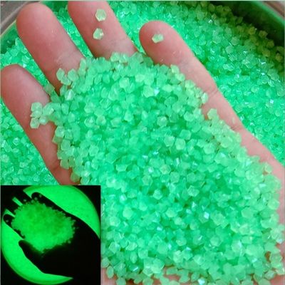 Partículas fluorescentes hechas a mano en piedras luminosas ecológicas para pasarelas de jardín Decoración esencial