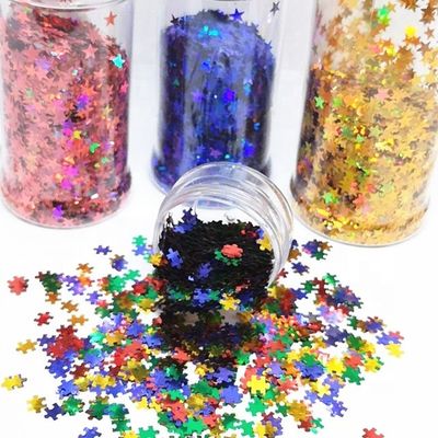 Decoración del hogar 1 oz 2 oz 3 oz 5 oz Glitter Shaker de plástico con filtro de tapa negra y tapa abierta en Europa Característica regional