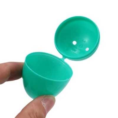 Huevos personales de Pascua de 6 cm con juguetes dentro 2025 Set de regalo de Pascua de plástico rellenable