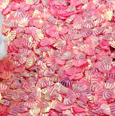 Excelente efecto de la pintura de uñas de la concha de mar Sequins Polvo brillante para ropa Accesorios de artesanía Bolsas de bricolaje Ropa en 365 colores