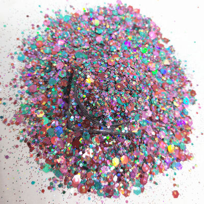 Miles de opciones ofrecidas Brillo Forma Chunky Brillo 1 kilo de cada brillo para la celebración de Navidad