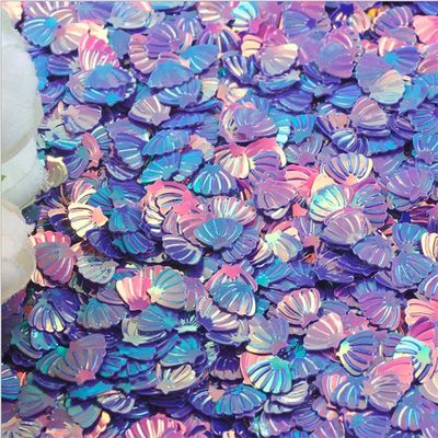 Miles de opciones ofrecidas conchas de mar Sequin conchas de mar en forma de diseño de arte