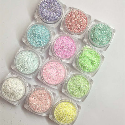 Regreso a la escuela Las uñas mejoraron con el arte de las uñas Dulces brillantes en tonos coloridos