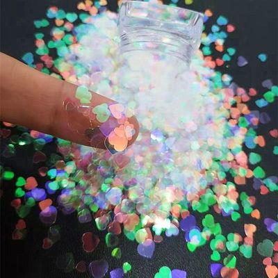 Corazón Brillante Día de San Valentín Corazón Amante Confeti Salpicaduras Mezclas Grandes Pequeñas Forma de Corazón para el Casamiento Suministros de Reunión