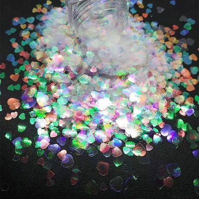 Corazón Brillante Día de San Valentín Corazón Amante Confeti Salpicaduras Mezclas Grandes Pequeñas Forma de Corazón para el Casamiento Suministros de Reunión