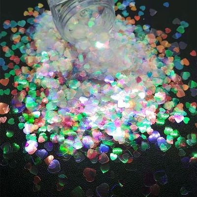 Corazón Brillante Día de San Valentín Corazón Amante Confeti Salpicaduras Mezclas Grandes Pequeñas Forma de Corazón para el Casamiento Suministros de Reunión