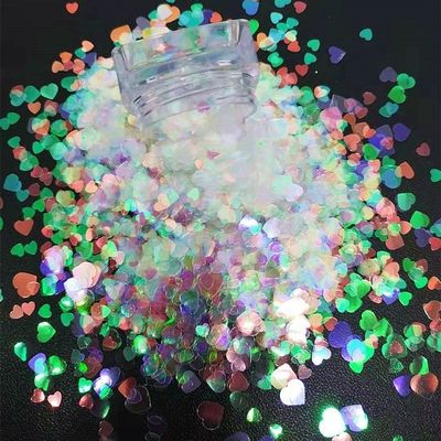 Corazón Brillante Día de San Valentín Corazón Amante Confeti Salpicaduras Mezclas Grandes Pequeñas Forma de Corazón para el Casamiento Suministros de Reunión