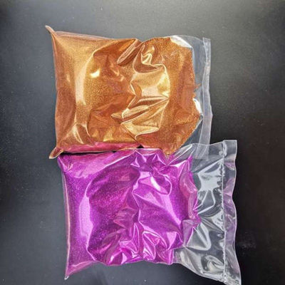 1 kg de bolsas de embalaje a granel Glitter fino y trozo en múltiples colores de PET ecológico para la aplicación de polvo de glitter de poliéster